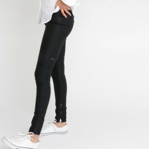 Ksubi Skinny Zip Ankle Jeans Spray On 