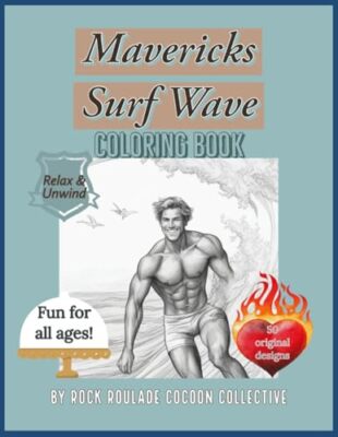 Mahoney - Mavericks Surf Wave Malbuch - Neues Taschenbuch oder Softba - J555z