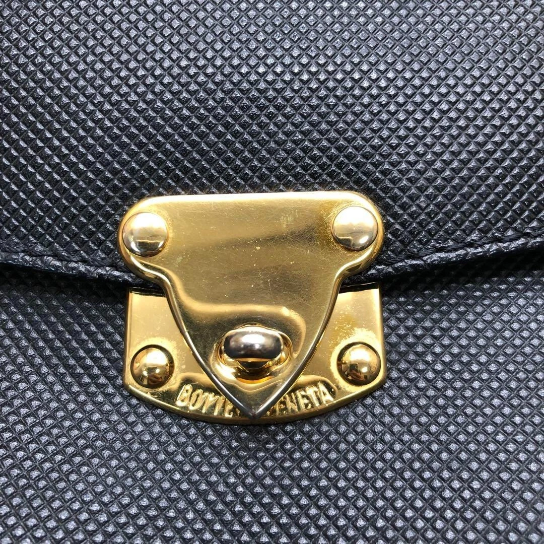 Borsa Bottega Veneta 2 vie in pelle nera formale