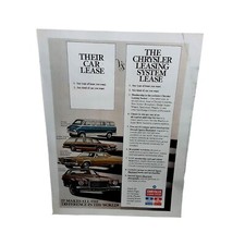 1976 Chrysler Dodge Van Aspen New Yorker Cordoba Print Ad Vintage 70s 1976 Chrysler Dodge Van Aspen New Yorker Cordoba Print Ad Vintage 70s