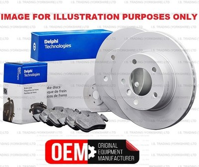 FOR AUDI A3 2.0 TDI S LINE 2010-2022 DELPHI 288mm FRONT BRAKE DISCS BRAKE PADS