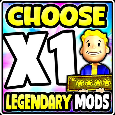 PC Fallout 76 All Legendary Mods/Legendary Modules/Mod Delivery in 5 mins 24/7
