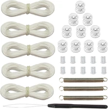 RV Pleated Shade Repair Kit, Pleaded Shade Repair Kit, Window Shade Restringing 