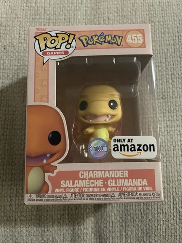 Funko Pop! Vinyl: Charmander Pokémon Amazon Exclusive Soft Color #455