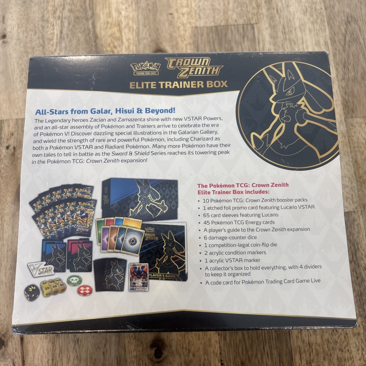 Pokémon TCG: Crown Zenith Elite Trainer Box - 10 Packs for