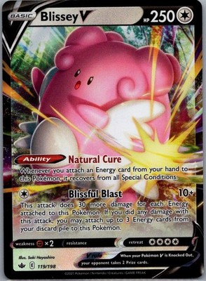 Pokémon TCG Pokémon Blissey V Blissey Ultra Rare Holo