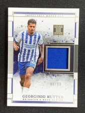 Georginio Rutter 2024-25 Panini Impeccable Premier League Materials /99 #MA-GR
