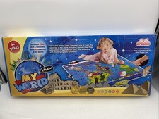 BEST LEARNING i-Poster My WORLD Interactive Map In Box Brand New 