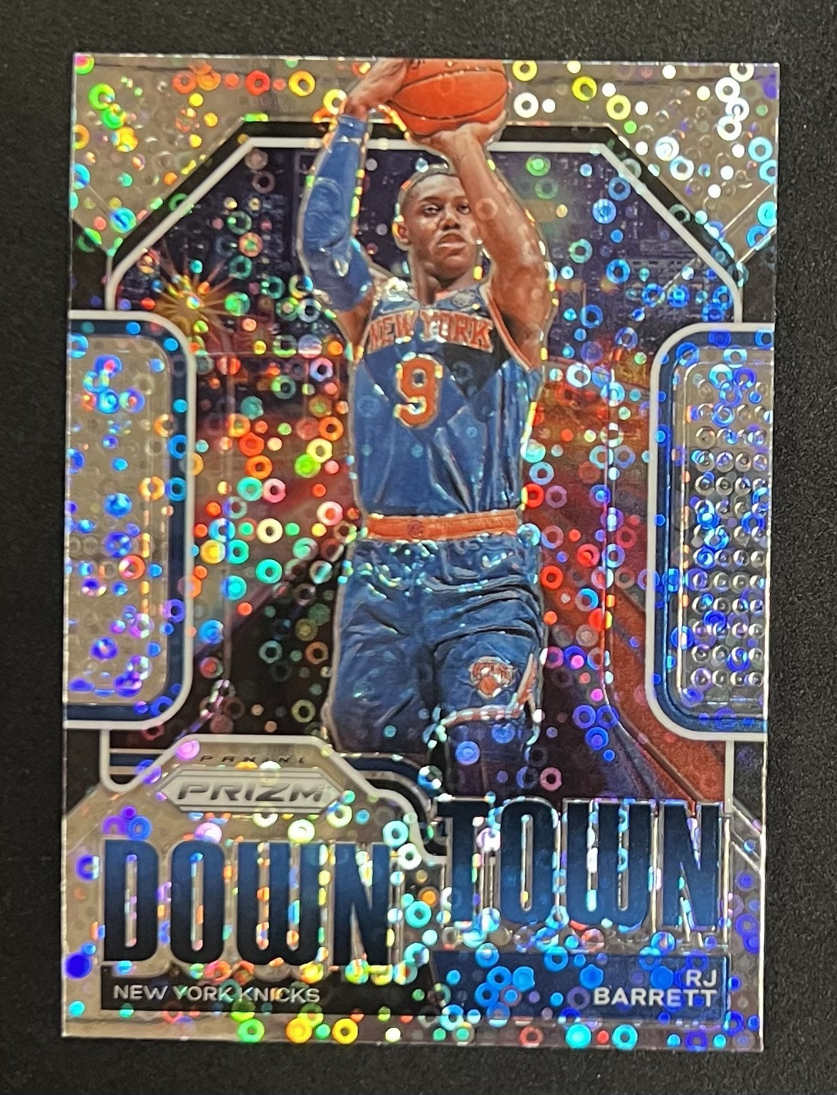 RJ Barrett #24 | 2020-21 Prizm Downtown Fast Break SP - New