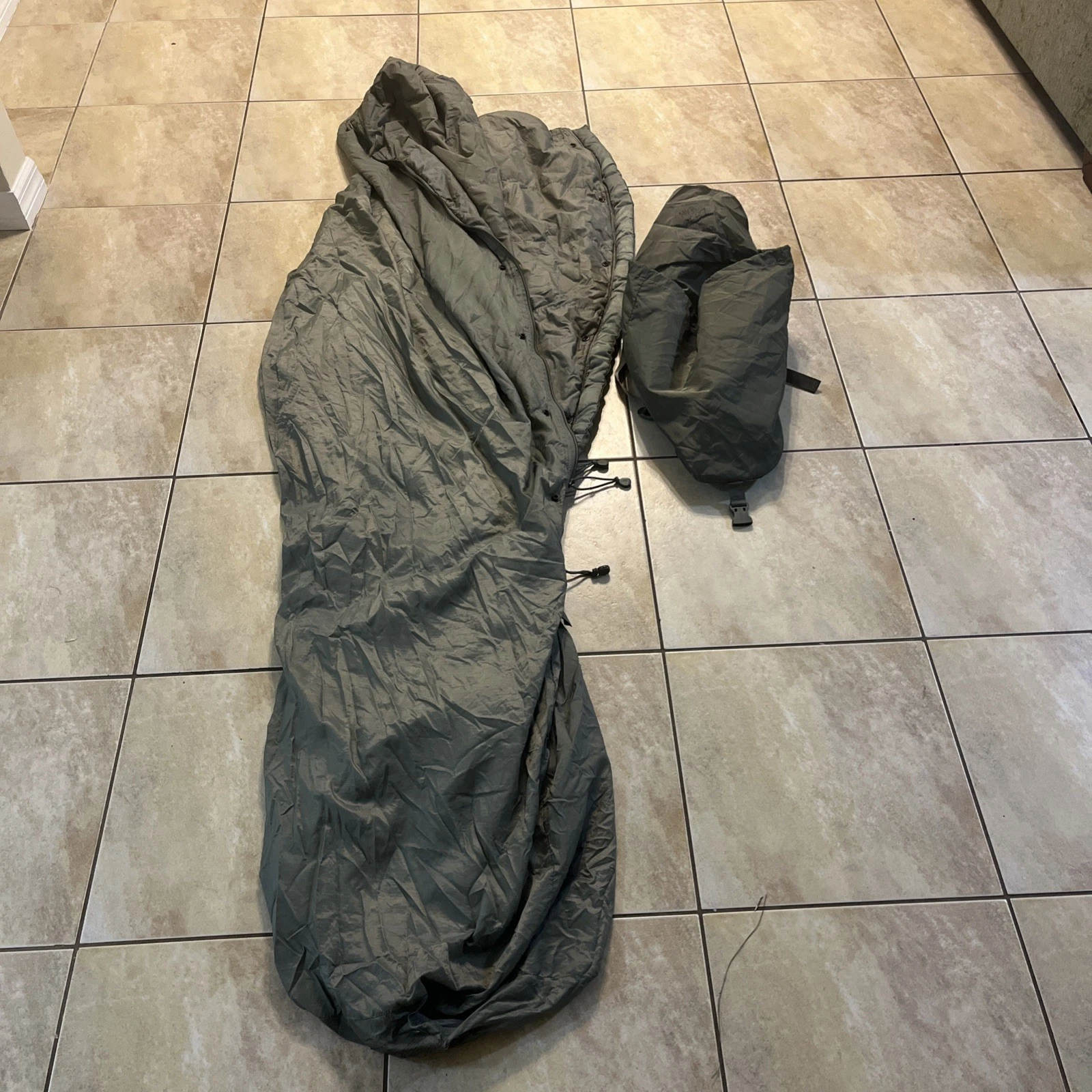 US Military Patrol Sleeping Bag Foliage Green Modular System IMSS VGC