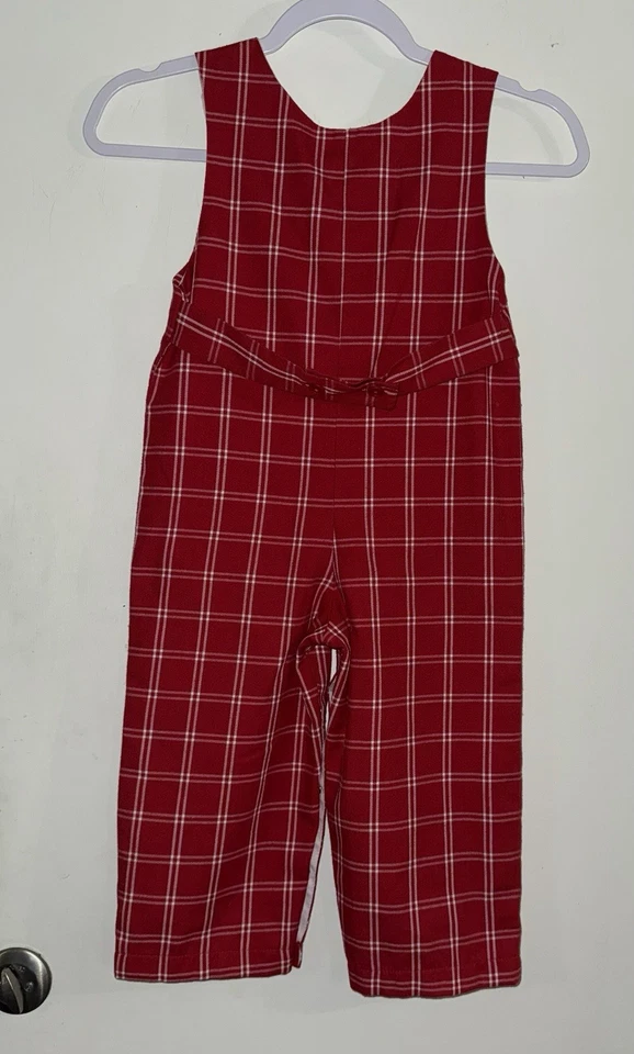 Niños Talla 4 * 4T * Kelly’s Kids * Recordatorio de Navidad Jon Conjunto  Foto 3 de 4