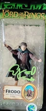 Frodo Baggins Signed by Elijah Wood WWC Coa Action Figure