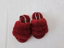 Toddler's UGG Fluff Yeah Slide Ribbon Red 1098579T-RBRD 