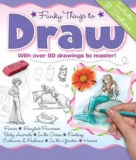 Funky Things to Draw (Binder) by Hinkler Books PTY Ltd