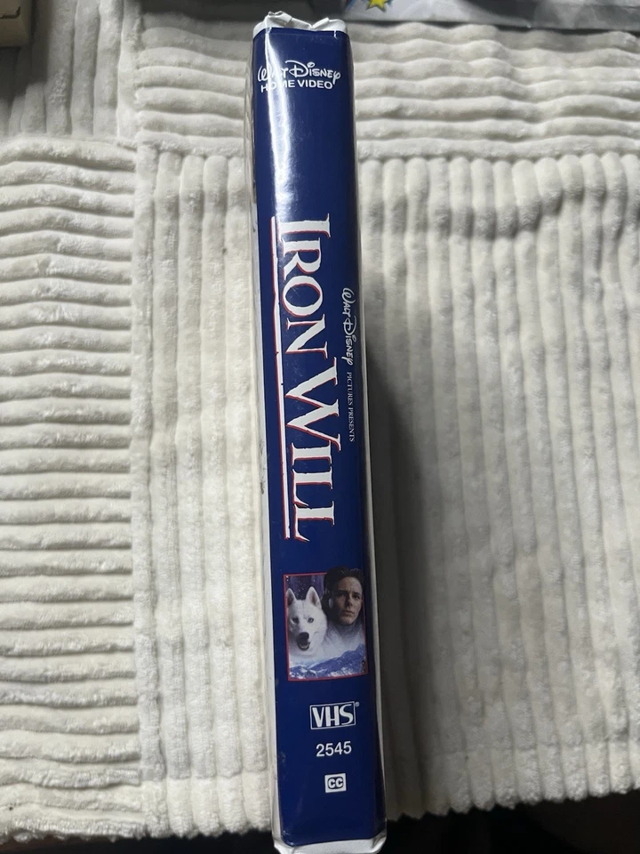 Disney’s Iron Will (VHS, 1994) Clamshell Foto 3 de 4