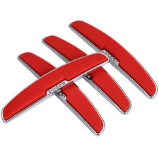  4 Pcs Autocollant Lumineux D'avertissement Pour Voiture Bandes Réflexion