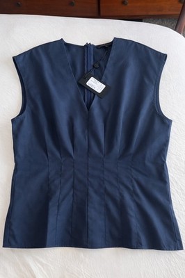 Rag & Bone Top Salute Ines Poplin Sleeveless Cotton Blouse Women s 0 NWT $228