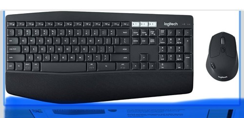 Logitech 920-008219-PB-RC MK850 Wireless Keyboard & Mouse - Black