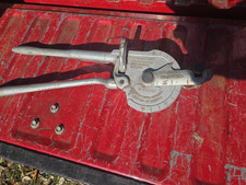 RIDGID NO. 358 TUBE BENDER 5/8-3" RADIUS NO ISSUES FOUND SEE PHOTO DESCRIPTION