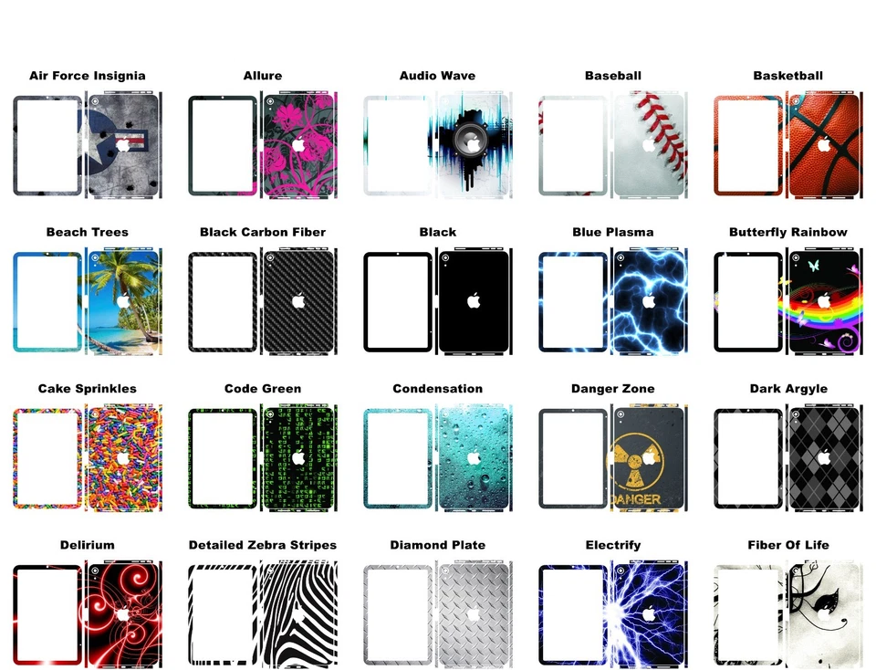 Custom Vinyl Skin / Decal Design for the Apple iPad Mini 6 A2567 Free Shipping! - Image 2 of 4