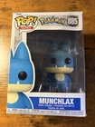 Funko Pop! #885 Munchlax Games Nintendo Pokemon Vinyl Figure BOX DAMAGE