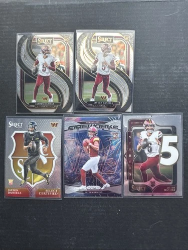 2024 Panini Prizm Jayden Daniels Rookie Cards