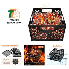 Charcoal Firebox Basket for Oklahoma Joe Offset Smoker, Grill Accessories for...