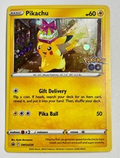 ** Carta Pokemon TCG - Pikachu SWSH234 Cosmos Foil Promo Pokemon GO