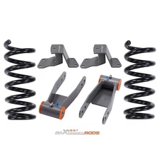 Front 3" Rear 3-4" Drop Kit For Chevy Silverado GMC Sierra C1500 88-1998