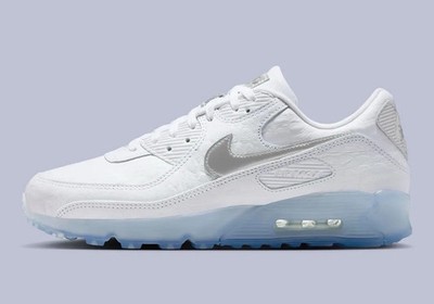 Nike Air Max Terrascape 90 White Blue Tint Pure Platinum IU3638-100 Mens Size