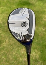 Very Good Condition TaylorMade Qi35 4 Hybrid 22°, BN REGULAR REAX shaft + grip