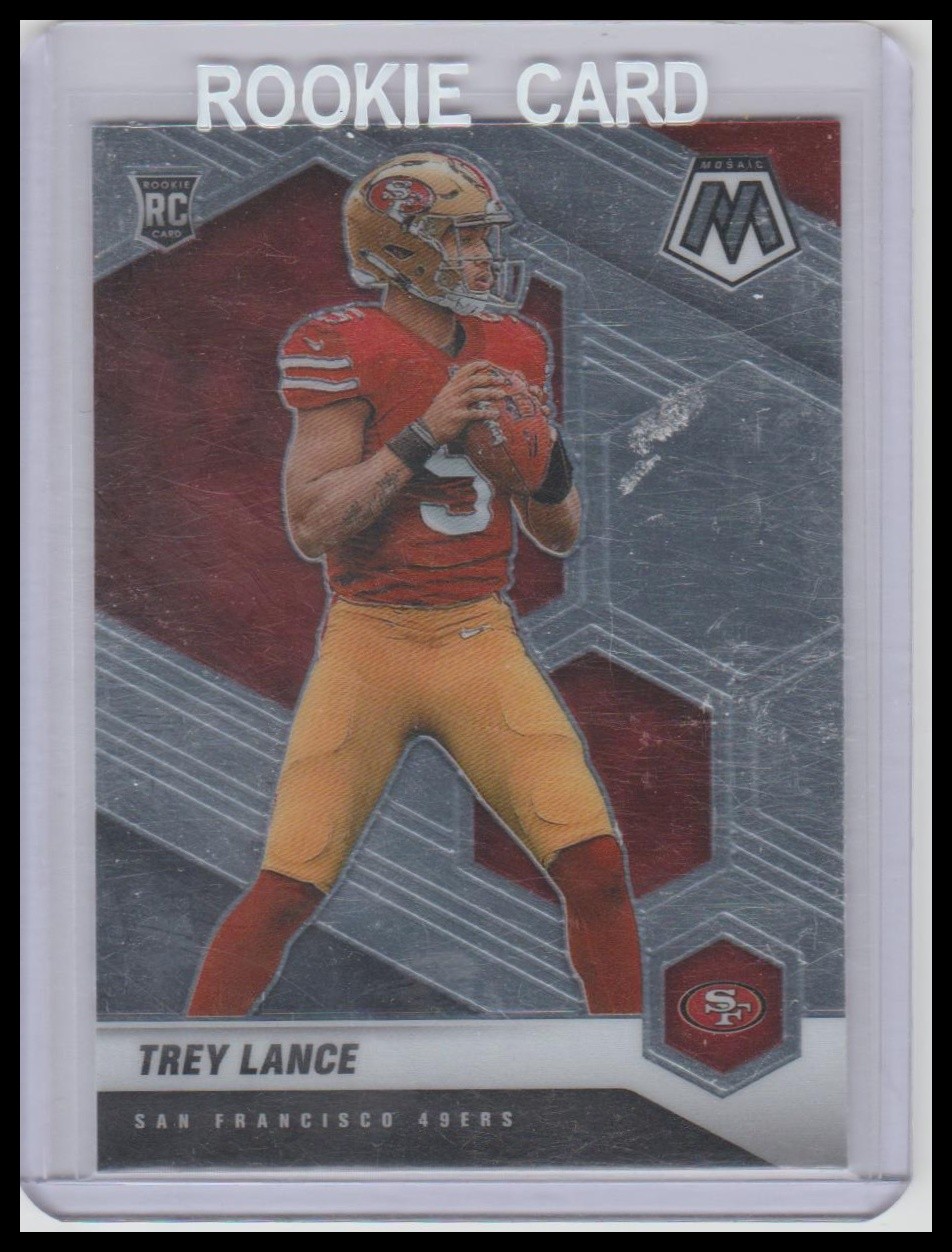 2021 Panini Mosaic #303 Trey Lance RC