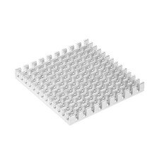 Cross Shaped Notch Heatsinks for MOS GPU IC Chip