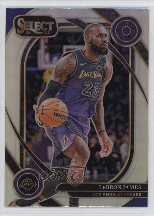 2024-25 Panini Select Courtside Silver Prizm LeBron James #241 1i7n