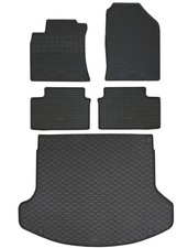 Gummi Fußmatten + Kofferraumwanne für Hyundai i30 PD Fastback 2017- Gummimatten