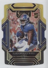 2021 Panini Select Club Level Black & Gold Prizm Die-Cut Gary Brightwell 1dx3