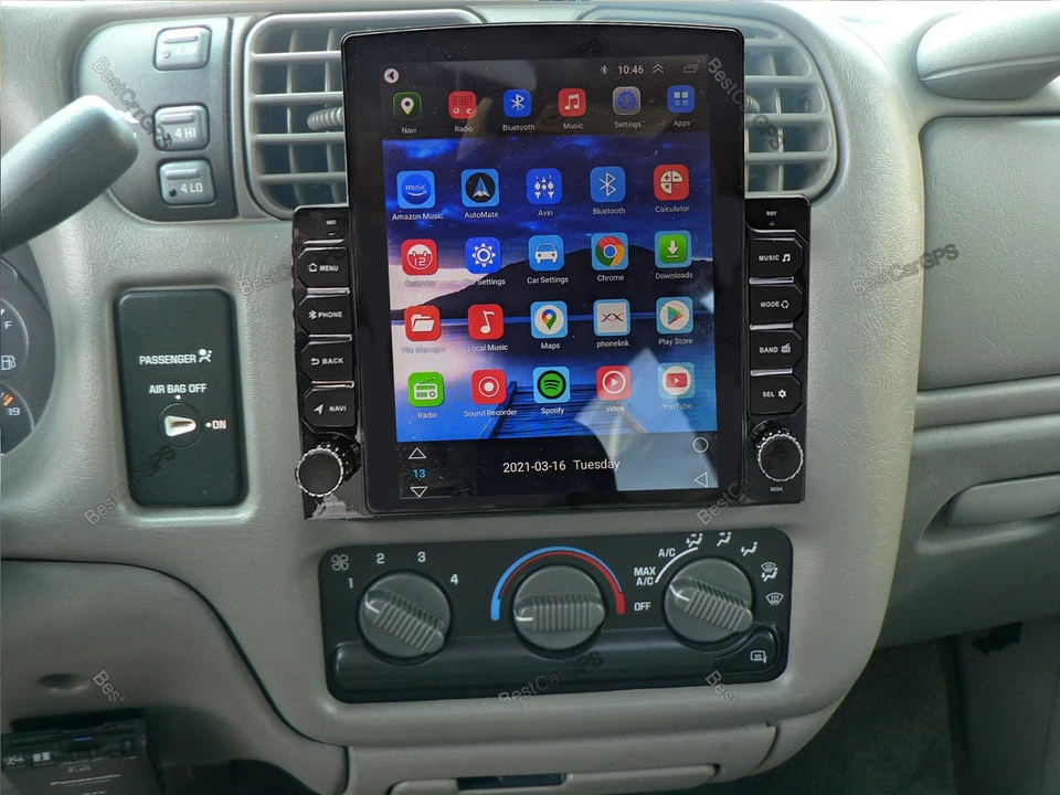 9.7" For GMC Sonoma 2002-2004 Android 13 Carplay Car Stereo Radio GPS Navi Foto 4 de 4