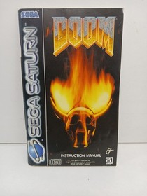 Doom Sega Saturn Complete With Manual 