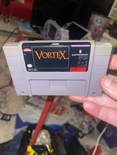 Vortex (Super Nintendo SNES, 1994) Authentic - Tested Free Shipping