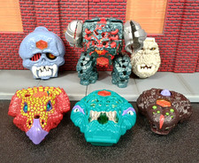 Vintage 1990's Mighty Max Playset Shell Lot Bluebird Skull Dungeon Blasts Magus