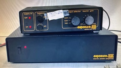 Exposure VII /VIII Amp and Preamp. Services!