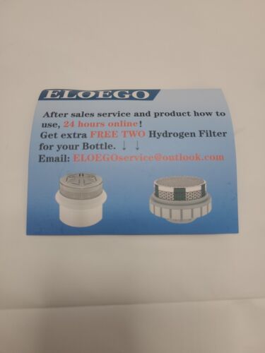 Hydrogen Filter Water Bottle Eloego Mineral Hydrogen Production Technology - Picture 3 of 8