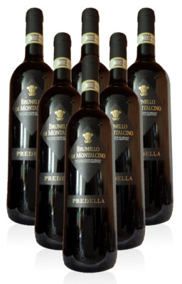  Predella Brunello di Montalcino D.O.C.G 6 x 0,75