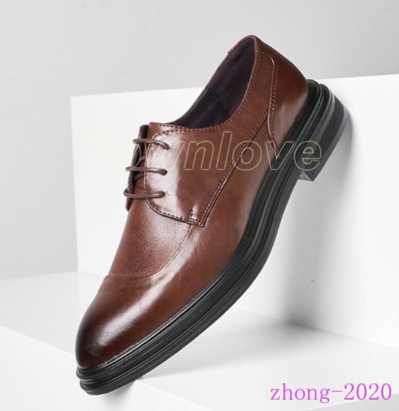 SAOLA Scarpe uomo chic stringate a punta ecopelle abito business matrimonio Oxford