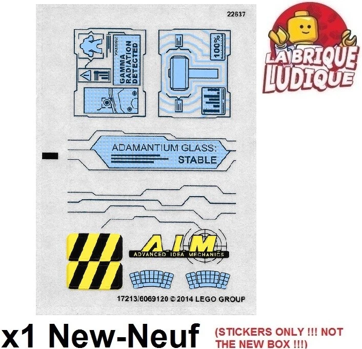 Lego Scarlet Witch Decals