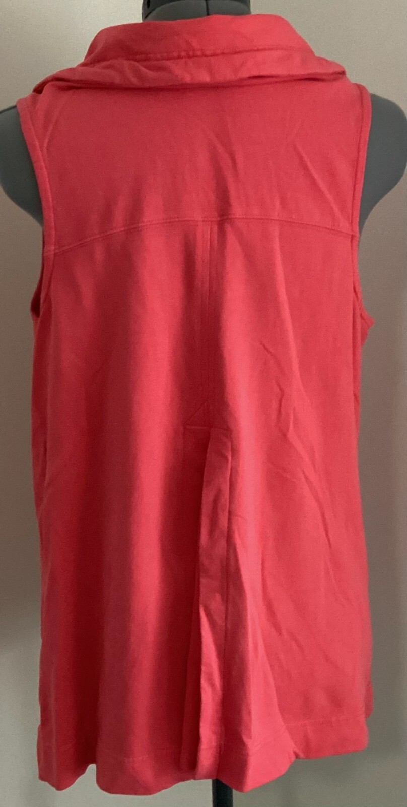 Nomadic Traders medium sleeveless orange tunic ja… - image 8