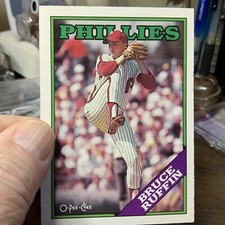 1988 O-Pee-Chee Philadelphia Phillies Baseball Card #268 Bruce Ruffin