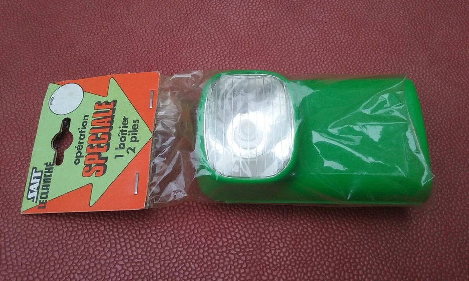 SAFT Leclanché Lampe de Poche*/Flashlight Pocket Light/Taschenlampe Vintage 3R12 - Photo 2/4