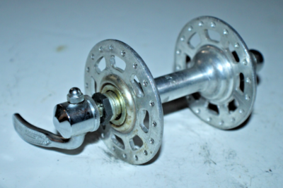 HUB ARRIÈRE VINTAGE Shimano Dura Ace 32h 8/9/10spd avec brochette