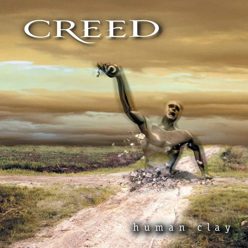 CREED Human Clay BANNER HUGE 4X4 Ft Fabric Poster Tapestry Flag album cover art - Image 3 of 3